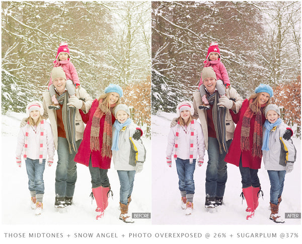 Winter Portrait Action Pack