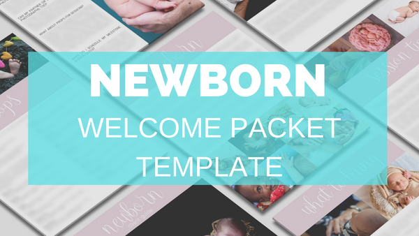 Newborn Photography Client Guide & Session Planning Guide | Template