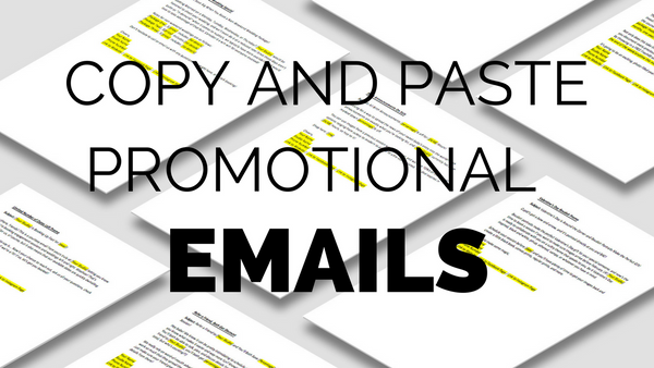 80 Copy and Paste Promotional Emails for Every Photographer