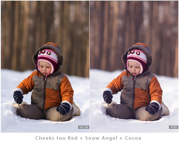 Winter Portrait Action Pack