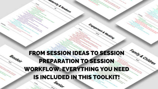 Yearly Session Schedule Toolkit: A full year's worth of sessions and when to run them!