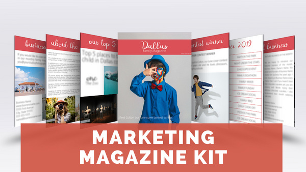 Marketing Magazine Kit Bundle | Templates