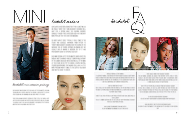 The Complete Headshot Photography Product Collection