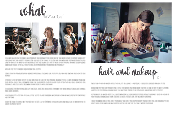 The Complete Personal Branding Photography Product Collection