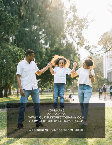 Family Photography Client Guide | Welcome Packet Template