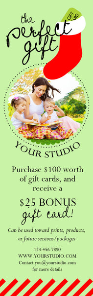 Sale Graphics for Photographers for Email and Facebook Marketing