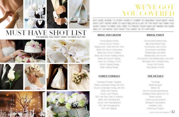 Wedding Magazine Welcome Packet Template {1st Edition}