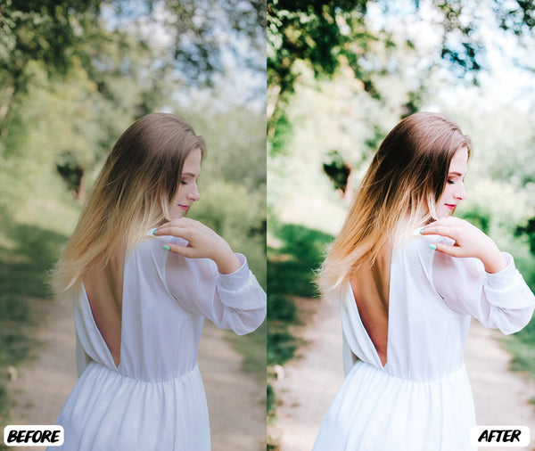 Bright & Airy Lightroom Presets | Bonus: Desktop & Mobile Presets Included