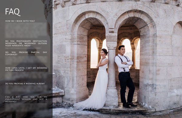 Wedding Photography Client Guide | Welcome Packet Template