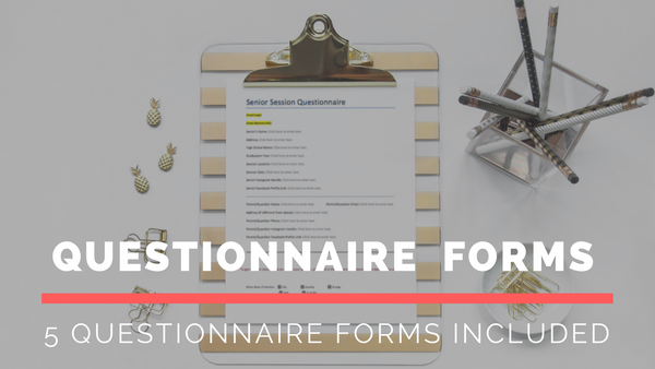 61 Photography Contracts and Forms