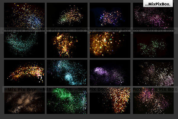 1700+ Photo Overlays, Long Exposure, Glitter, Number Balloons, Digital Papers + More!