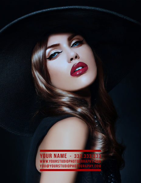 Glamour Portrait Magazine Welcome Packet Template {1st Edition}