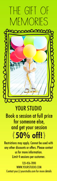 Sale Graphics for Photographers for Email and Facebook Marketing