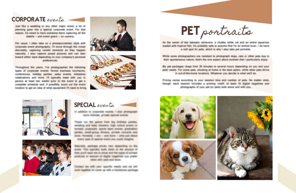 Pricing and Product Description Pages