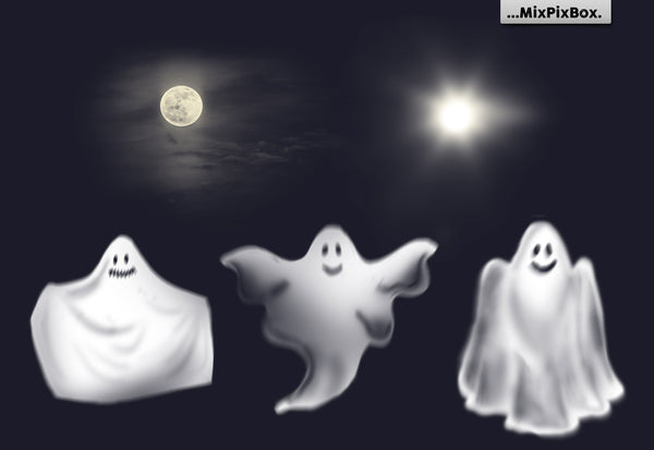 Spooky Halloween Photo Overlay Collection
