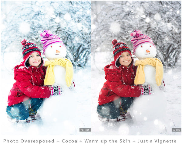 Winter Portrait Action Pack