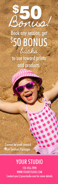 Sale Graphics for Photographers for Email and Facebook Marketing