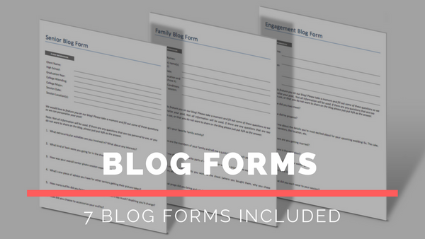 103 Photography Contracts & Forms Bundle for Photographers + BONUS Tax Sheets