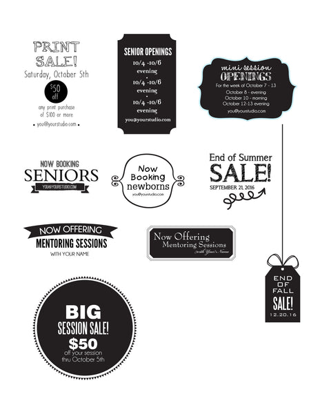 BP4U Watermark & Text Overlay Bundle