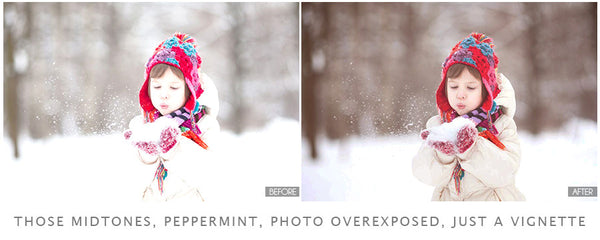 Winter Portrait Action Pack