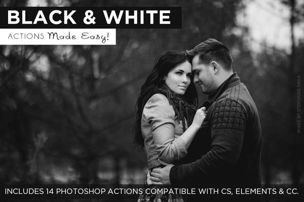 Black and White Actions Made Easy