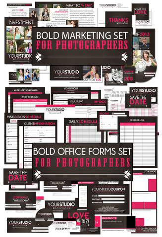 Bold Marketing & Office Forms Bundle