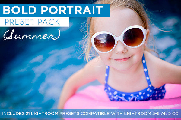Bold Portrait Preset Pack (Summer)