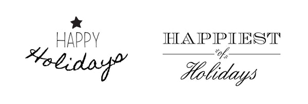 Holiday Drag and Drop Word Art