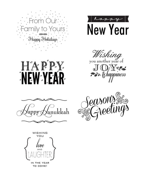 Holiday Drag and Drop Word Art