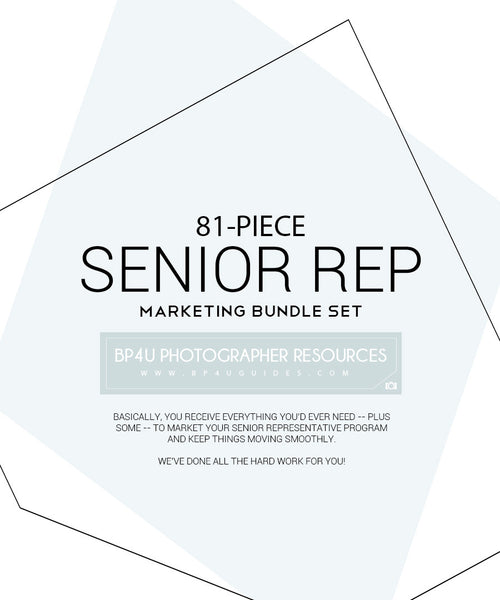 Senior Rep Marketing Bundle