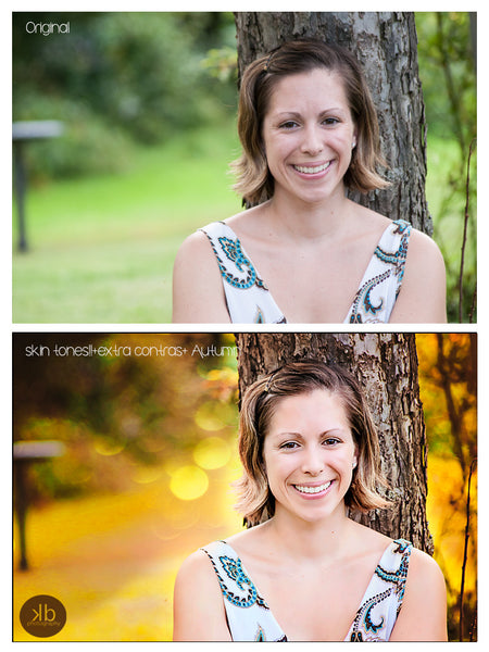 Fall Portrait Action Pack