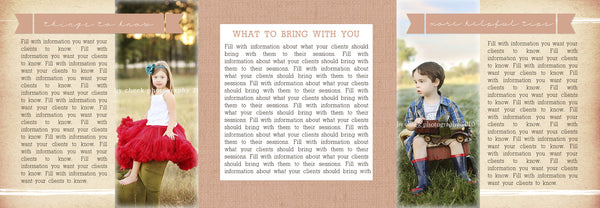 Rustic Marketing and Office Forms Bundle