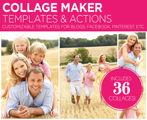 Collage Maker Templates & Actions