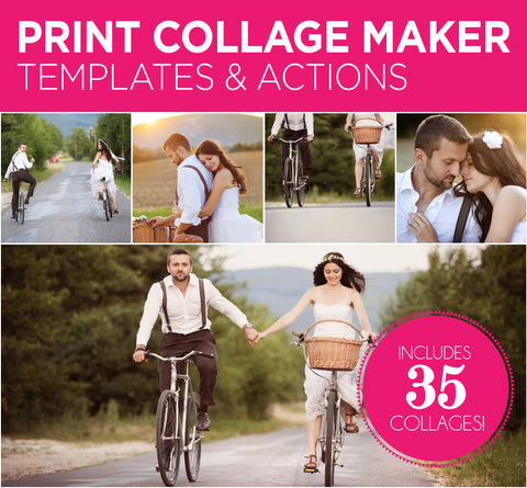 Print Collage Maker Templates & Actions