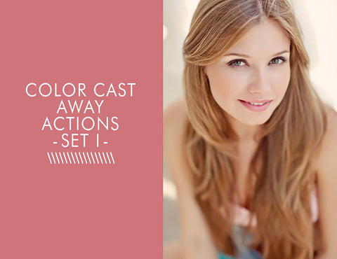 Color Cast Away Actions -Set 1-
