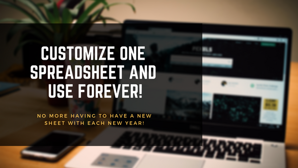 Taxes Made Easy, Multi-Year Photography Tax Spreadsheets, Tax Write Offs, Audit Prep Guide