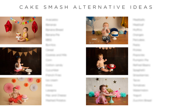 Cake Smash Client Guide and Planning Guide