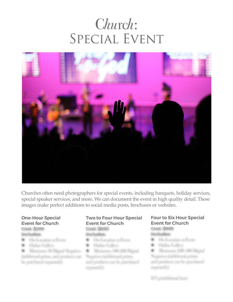 66 Prewritten Photographer Pricing Template Pages