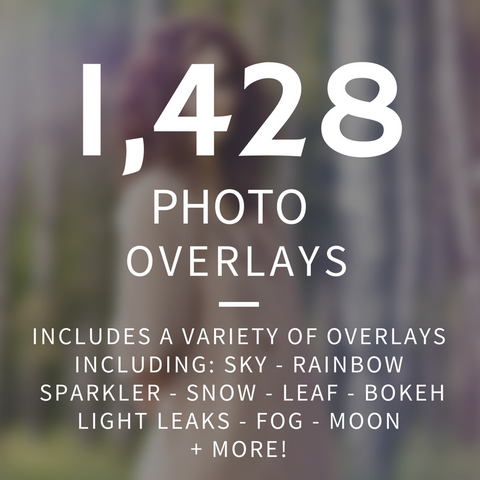 1,428 Photo Overlays by Jamie Dalton