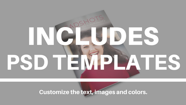 Headshot Photography Client Guide {3rd Edition} | Welcome Packet Template