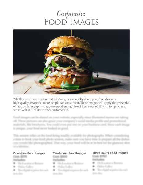 66 Prewritten Photographer Pricing Template Pages