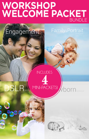 Workshop Welcome Packet Bundle