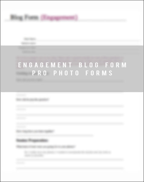 61 Photography Contracts and Forms