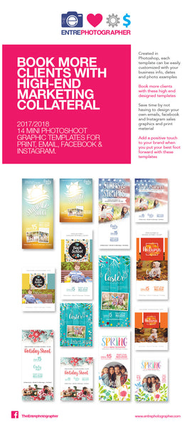 Mini Session Marketing Kit by Entrephotographer