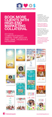 Mini Session Marketing Kit by Entrephotographer