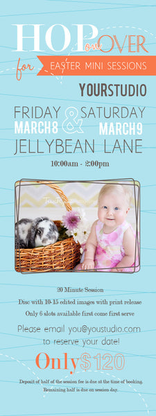 Easter Mini Session Marketing Graphics