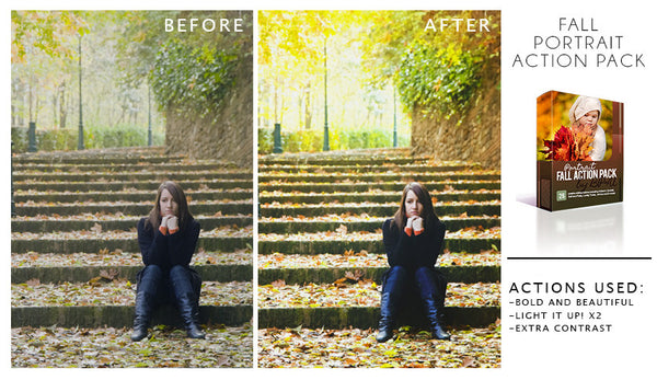 Fall Portrait Action Pack