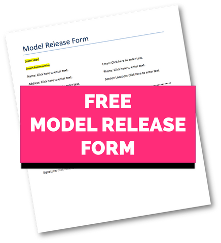 Free Photography Model Release Form