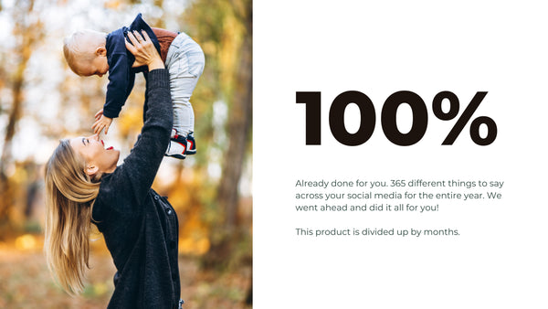 *BRAND NEW* Family Photography Monthly Social Media Content *Copy-Paste-Post* - 365 Posts Already done for you!