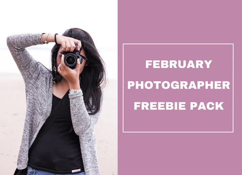 February Photography Freebie Pack 2022